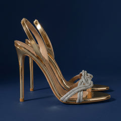 Silver Knot Heels