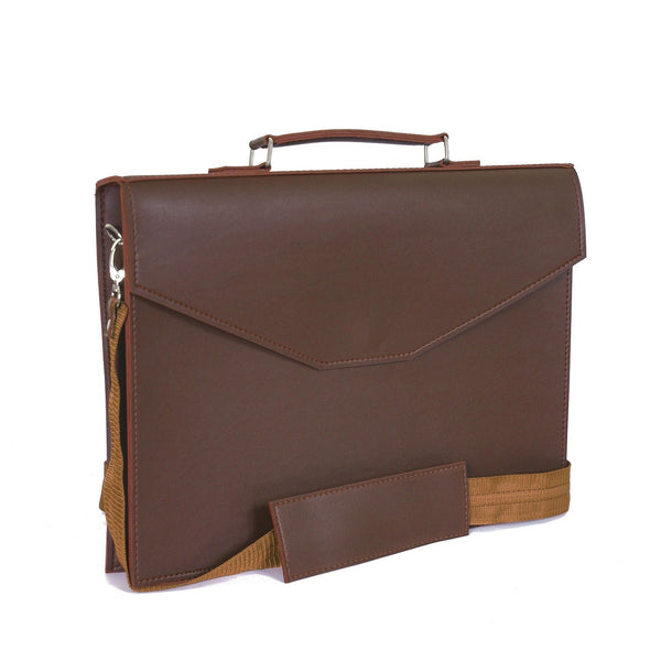 BROOKS LAPTOP BAG BROWN